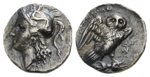 Calabria, Tarentum AR Drachm.