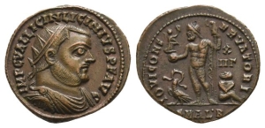Licinius I BI Nummus.