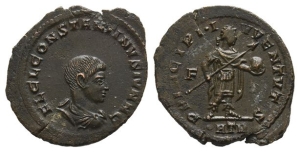 Constantine II, as Caesar BI Nummus.