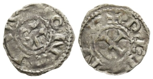 France. Bretagne (Brittany, Duchy), Conan III BI Denier.