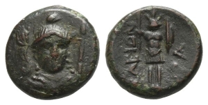 Lucania, Herakleia AE 14mm.