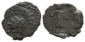 Victorinus, Romano-Gallic Emperor BI Antoninianus.