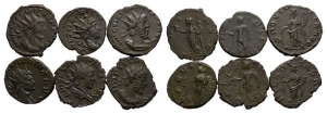 Group of Six [6] Roman Imperial  BI Antoniniani.