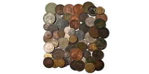 Great Britain. Group of Sixty-Four [64] AE Coins.
