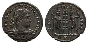 Constantine II, as Caesar BI Nummus.