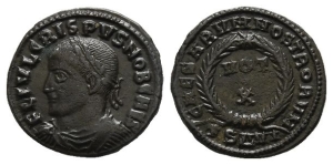 Crispus, as Caesar BI Nummus.