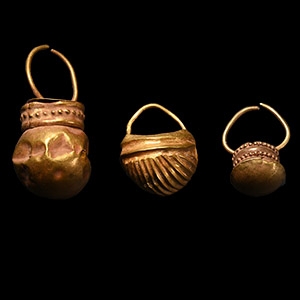 Western Asiatic Gold Earring Group