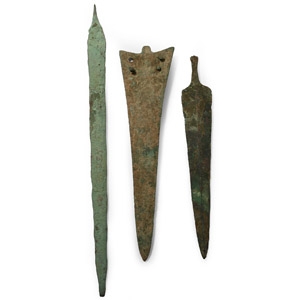 Luristan Bronze Dagger Group