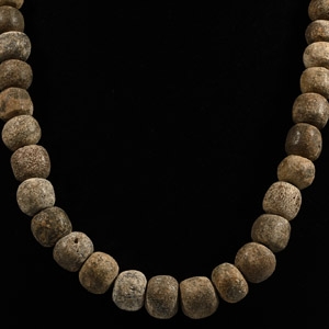 Woolly Mammoth Bone Bead Necklace String