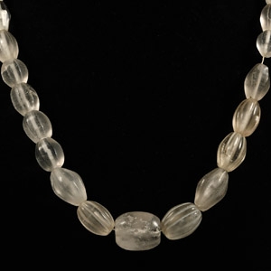 Rock Crystal Bead Necklace