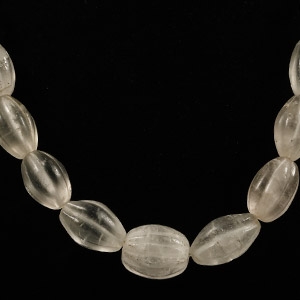 Rock Crystal Bead Necklace String