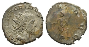 Victorinus, Romano-Gallic Emperor BI Antoninianus.