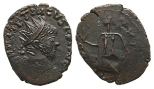 Tetricus I, Romano-Gallic Emperor BI Antoninianus.