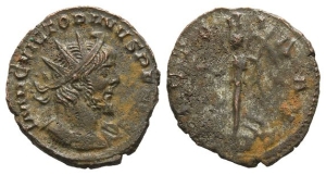 Victorinus, Romano-Gallic Emperor BI Antoninianus.