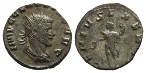 Claudius II Gothicus BI Antoninianus.