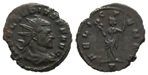 Claudius II Gothicus BI Antoninianus.