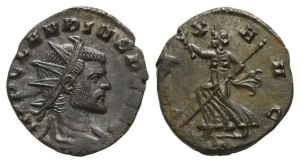 Claudius II Gothicus BI Antoninianus.