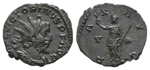 Victorinus, Romano-Gallic Emperor BI Antoninianus.