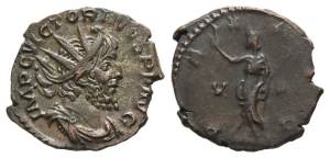 Victorinus, Romano-Gallic Emperor BI Antoninianus.