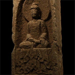 Chinese Wei Terracotta Buddha Brick