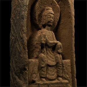 Chinese Wei Terracotta Buddha Brick