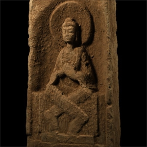 Chinese Wei Terracotta Buddha Brick