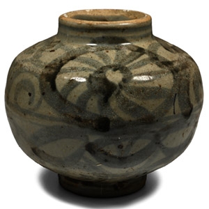 Chinese Provincial Blue and White Jar