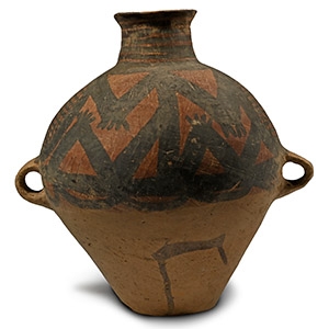 Chinese Terracotta Frog Storage Jar