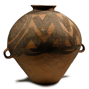 Chinese Terracotta Frog Storage Jar