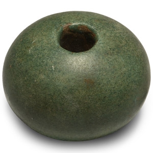 Western Asiatic Green Stone Macehead