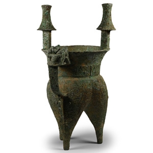 Chinese Archaic Style Bronze Vessel
