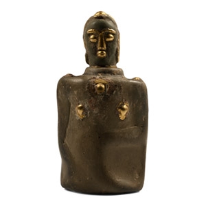 South East Asian Terracotta Lidded Vessel