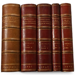Repertoire de la Statuaire Grecque et Romaine - 5 Volumes