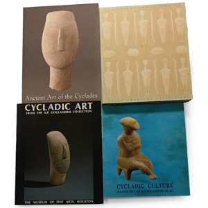 A Collection of Books on Cycladic Culture - 4 Titles