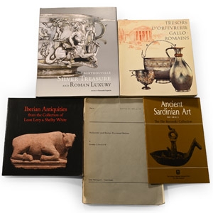 A Collection of Books on Roman, Iberian and Sardinian Ancient Art - 5 Titles