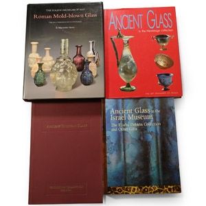 A Collection of Books on Ancient Glass - 4 Titles
