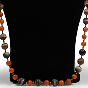 Agate Bead Necklace