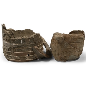 Fragmentary Sumerian Jar with Decoration
