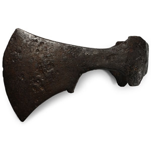 Viking Age Iron Bearded Axehead