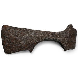 Viking Age Iron Bearded Axehead