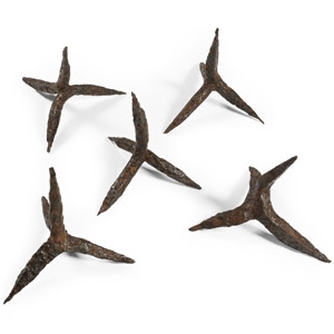 Medieval Iron Anti-Cavalry Caltrop Group