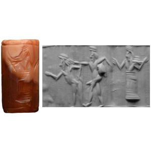 Neo Babylonian Agate Cylinder Seal