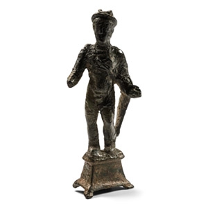 Roman Bronze Statuette of the God of Mercury