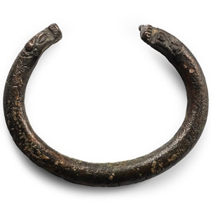 Western Asiatic Decorated Bronze Bracelet