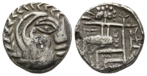 Arabia, Mleiha. Imitative Abiel BI Tetradrachm.