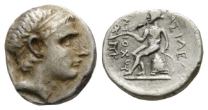 Seleucid Empire, Antiochos III AR Drachm.