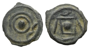 Celtic Britannia. Cantiaci, Thames Nipples Cast Potin.