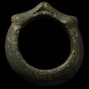 Large Iron Age Celtic Bronze Ring