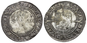 England. Tudor, Edward VI AR Shilling.