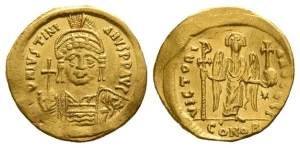 Justinian I AV Solidus.